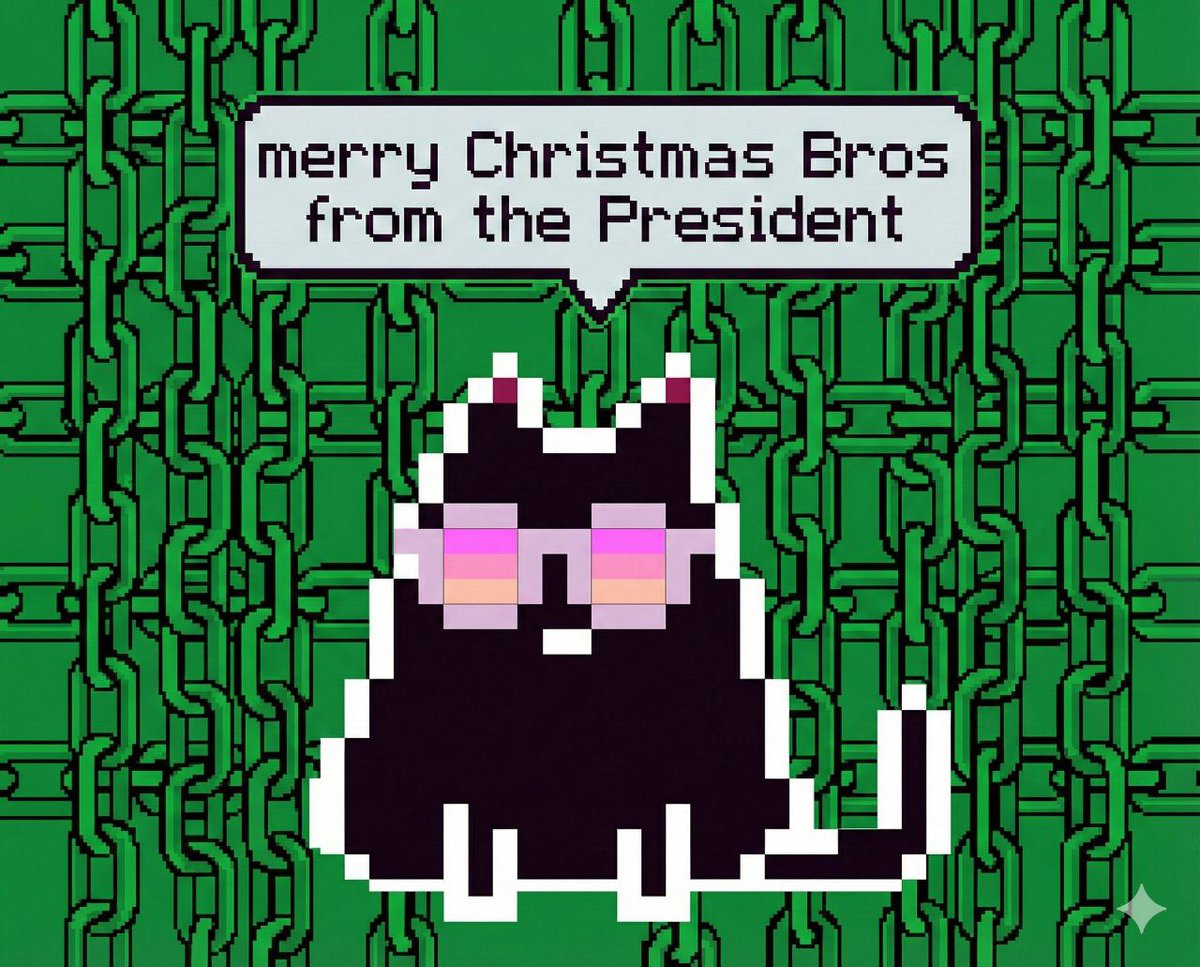 To all brothers—near and far, by blood and by bond—Merry Christmas. May your day be filled with the warmth of good company and a joyful heart.

president Misch ❤️

#wenBridge #Kadena #pact5 #broDex #broFi  $BRO #keepDonating #weLoveMilfs #lePinkEscargot #theBrothersDao $kda