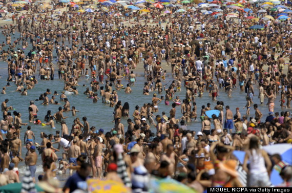 gndzongana's tweet image. To my fellow Africans, don't feel small when racists try to mock you about going to the beach. Look at how they're flooding their beaches in Europe.