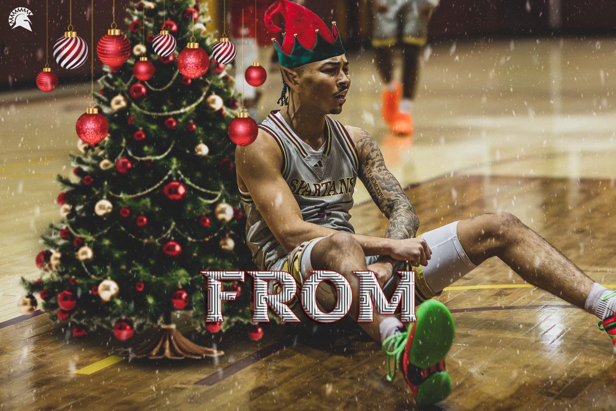 STACBasketball's tweet image. Merry Christmas and Happy Holidays from us to our Spartan Family!

Best Days Ahead! 🎄

#Spartans | #ByAnyMeans