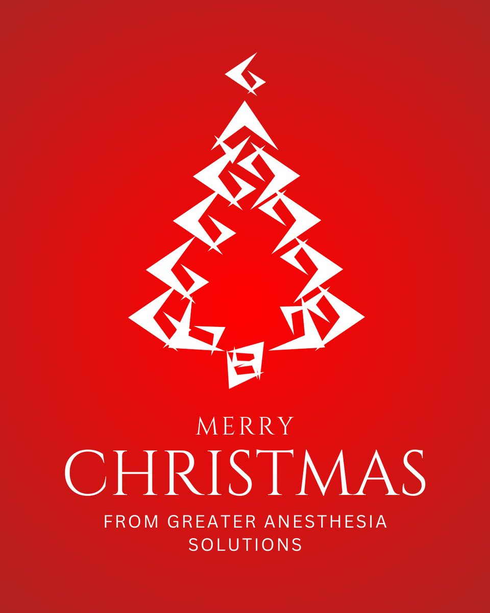 GreaterGAS's tweet photo. Merry Christmas to all our providers! Have a great holiday!

#anesthesiajobs #anesthesia #crna https://t.co/Nv6v13qZRl