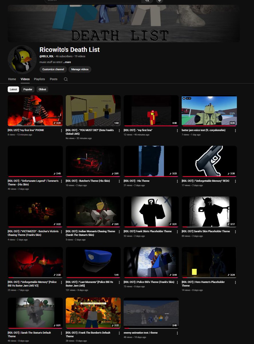 _retroness's tweet image. I also have a secret channel that you can support below,

@|RBLX_RDL

this channel represents as a new music channel of my secret project!