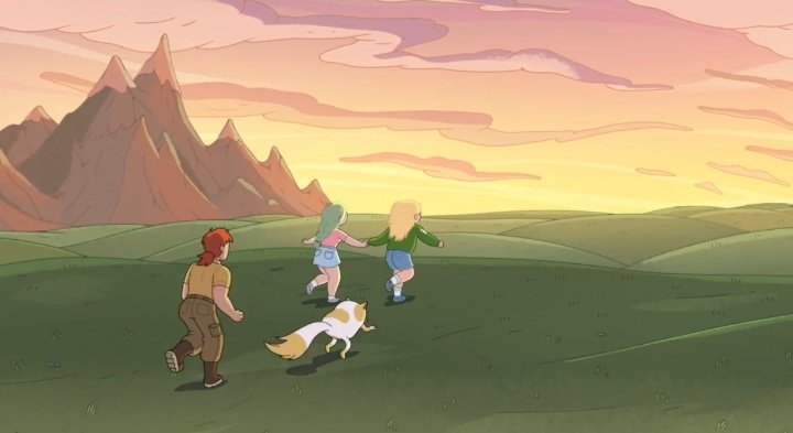 SargentUniverse's tweet photo. Fionna and Cake Spoilers

A ver, yo entiendo la coña de los crackships o parejas que nos gustaria ver juntas aun si no lo son, pero he visto gente decir genuinamente de que "al final Fionna se quedo con Fennel" y muy en serio como si fuera canon por estas escenas 🫠

Chicos, Fionna siempre a sido una persona muy somatica que expresa sus emociones a traves del afecto fisico, ella actua asi con todo el mundo... si a esto le aunas una chica que siente una profunda admiracion por ella como Fennel, eventualmente crearas un lazo de hermandad muy unido y con mucho afecto fisico 😅 pero esto no implica SI O SI que Fionna este con ella al final de la serie...

Primero por que la propia Fennel comento que "querria volver a ser su amiga", segundo por que ambas acaban de terminar relaccion complejas, tercero por que no ha habido ningun desarrollo romantico como lo ha habido ek otras parejas (y no es por que sean 2 mujeres, ya sabemos que a los escritores no les asusta ser explicitos con el romance lesbico) y ellas han sido muy fisicas en su relaccion desde que se conocieron estando drogadas 🤣🌿

No quiero sonar como arqueologa homofobica que dice "eran solo muy buenas amigas", pero si quiero dejar en claro que esta serie se toma muy en serio sus romances protagonicos al escribirlos y eso de confeccionarlos de la nada sin desarrollo ni complejidad y crearlos en el ending no es para mada tipico de HDA (ademas, Fionna SIGUE enamorada de Hunter y la escena de la flor refleja como ella aun sigue tras el pero quiere darse un tiempo para descubrir que tiene el mundo que ofrecer antes de asentarse en una relaccion 💚🥰🌿) #fionnaandcake #FionnaAndCakeseason2 #fionnaandcakespoilers #AdventureTimeFionnaandCakeSeason2