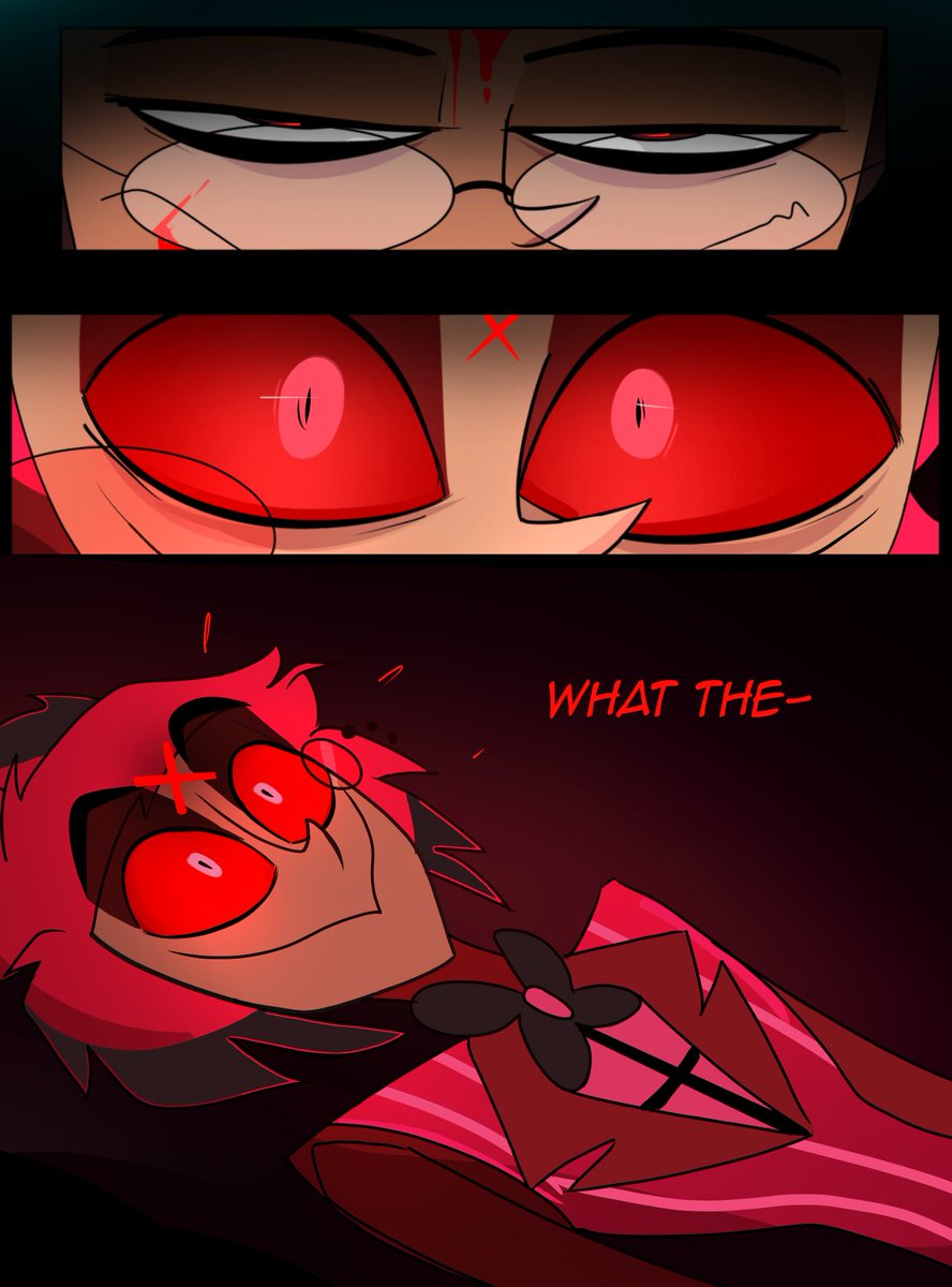 Dweed__'s tweet image. Idk what to draw so here is Alastor waking up in hell after he died i guess. 😀 Also hoped you had a great Christmas!

#HazbinHotel #HazbinHotelFanart #HazbinHotelAlastor