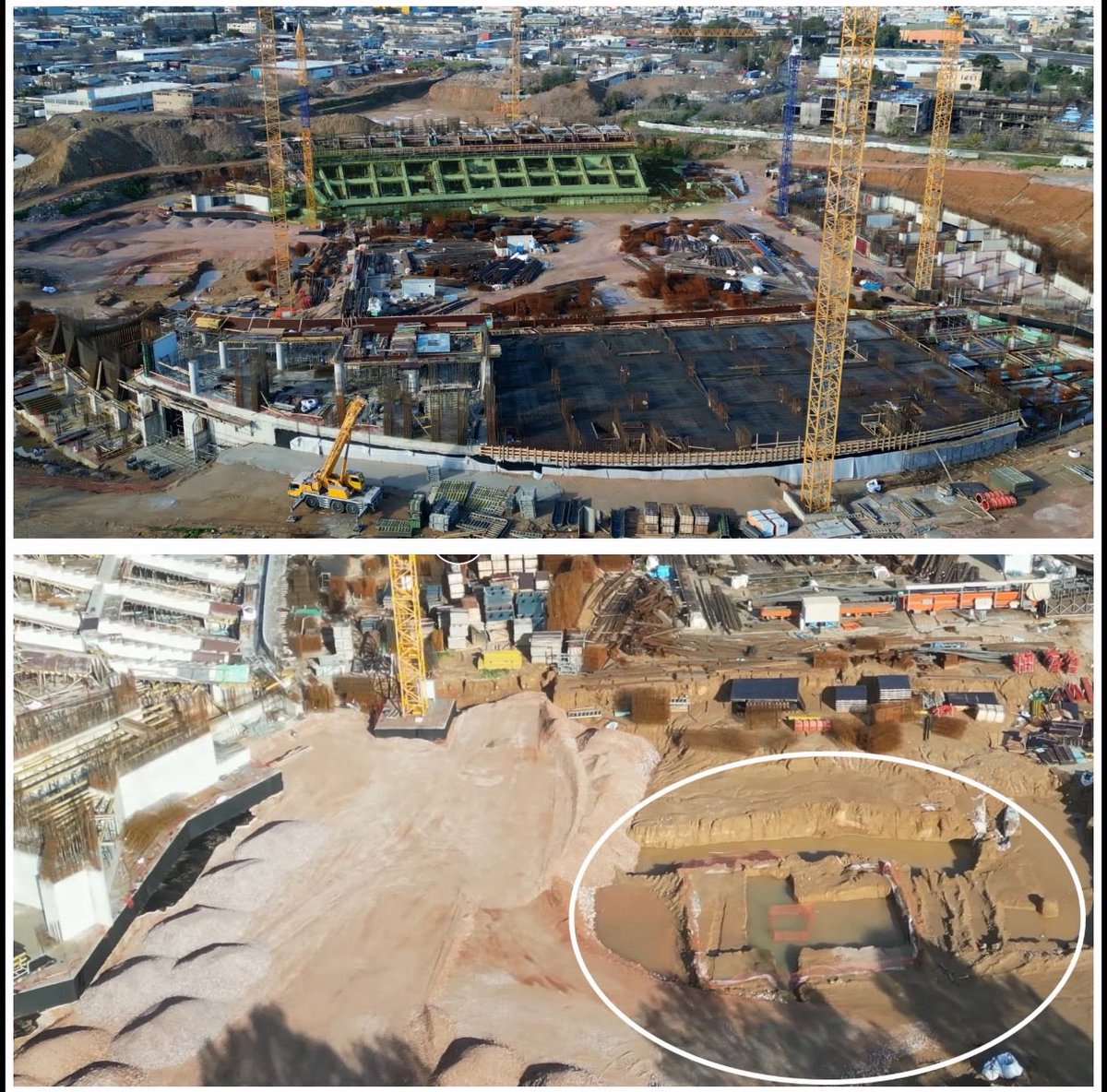 Εγκυκλοπαιδικά:
Όπως είδα απ το τελευταίο βίντ,τα έργα στο πέταλο δείχνουν να έχουν σταματήσει(Αρχαία)Η ελληνική γραφειοκρατία και τα όποια νέα δεδομένα,μελέτες κλπ δε γίνονται απτη μια μερα στην άλλη.Στο σημείο έχει δημιουργηθεί μια πάρα πολύ όμορφη φυσική πισινά #paofc #paobc