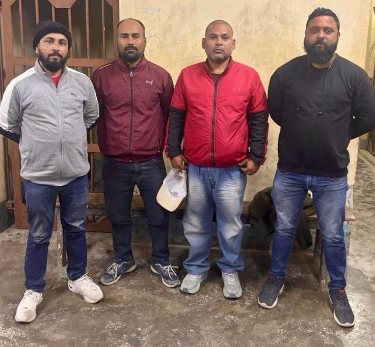 zoo_bear's tweet image. Pro-BJP Propaganda News Agency @ANI doesn't want you to know the names and the Hindutva organisation they were associated with. 
The Four individuals who were arrested in connection with the incident are... Bhaskar Deka (District Secretary of VHP), Manash Jyoti Patgiri…