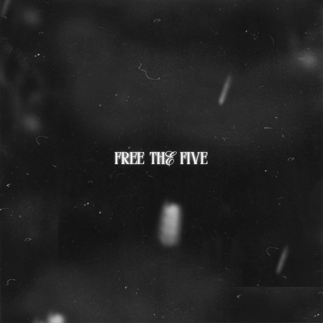 5prcnt_'s tweet photo. “FREE THE FIVE”

Sunday, 28 December 2025 https://t.co/Gls4PtUP9h