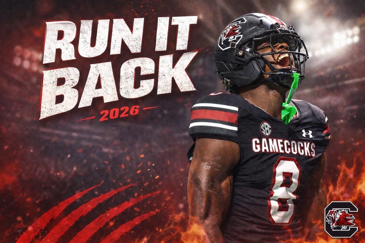 FamouslyGarnet's tweet image. **BREAKING**

Gamecock WR Nyck Harbor officially announces that he’s returning to the Gamecocks for his senior season.
