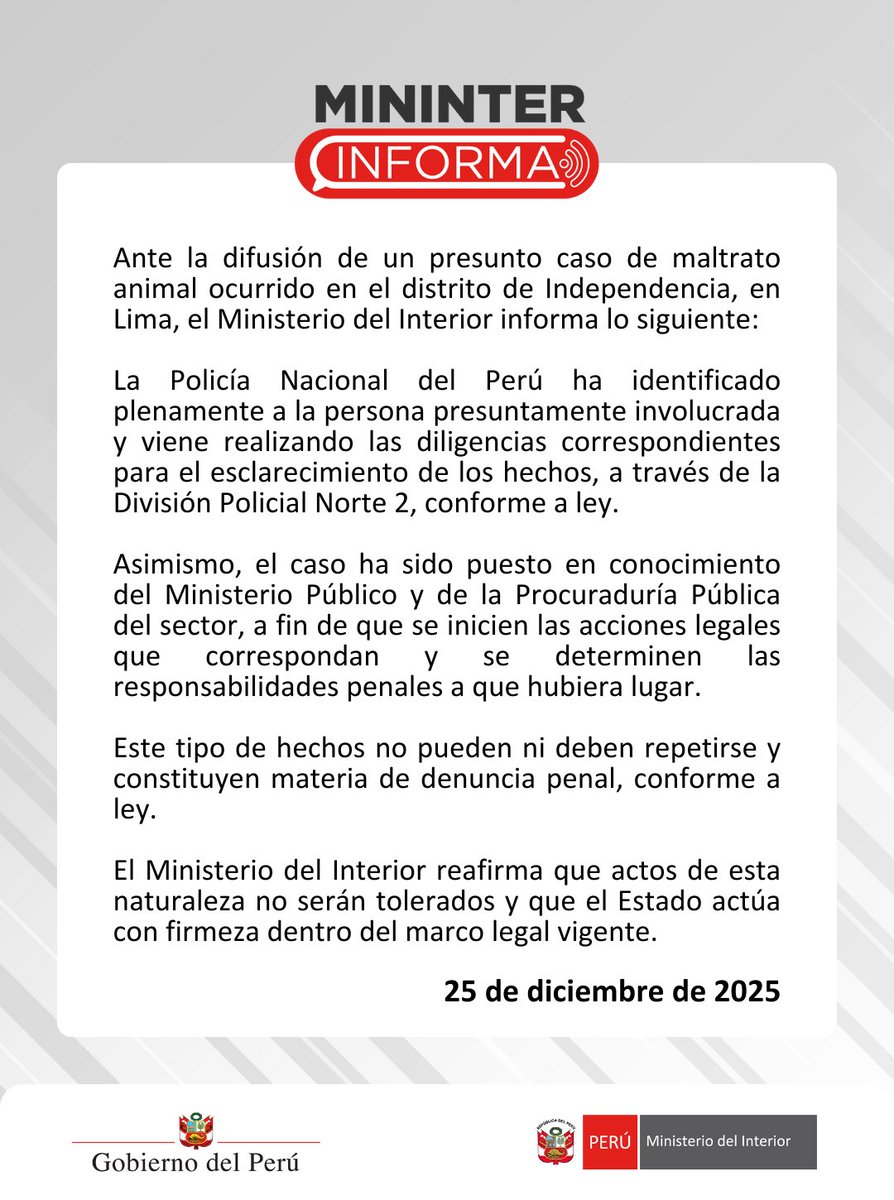 MininterPeru's tweet photo. π’ #MininterInforma https://t.co/N50DPH25bF