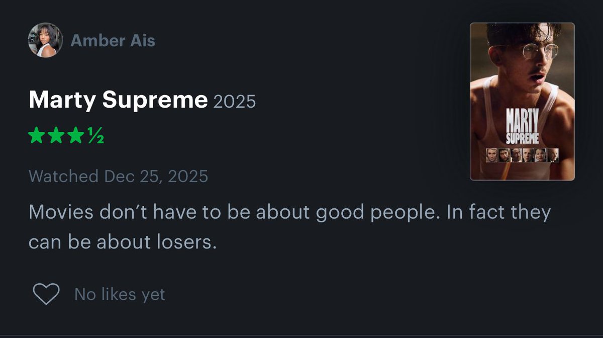 MARTY SUPREME CHRISTMAS DAY