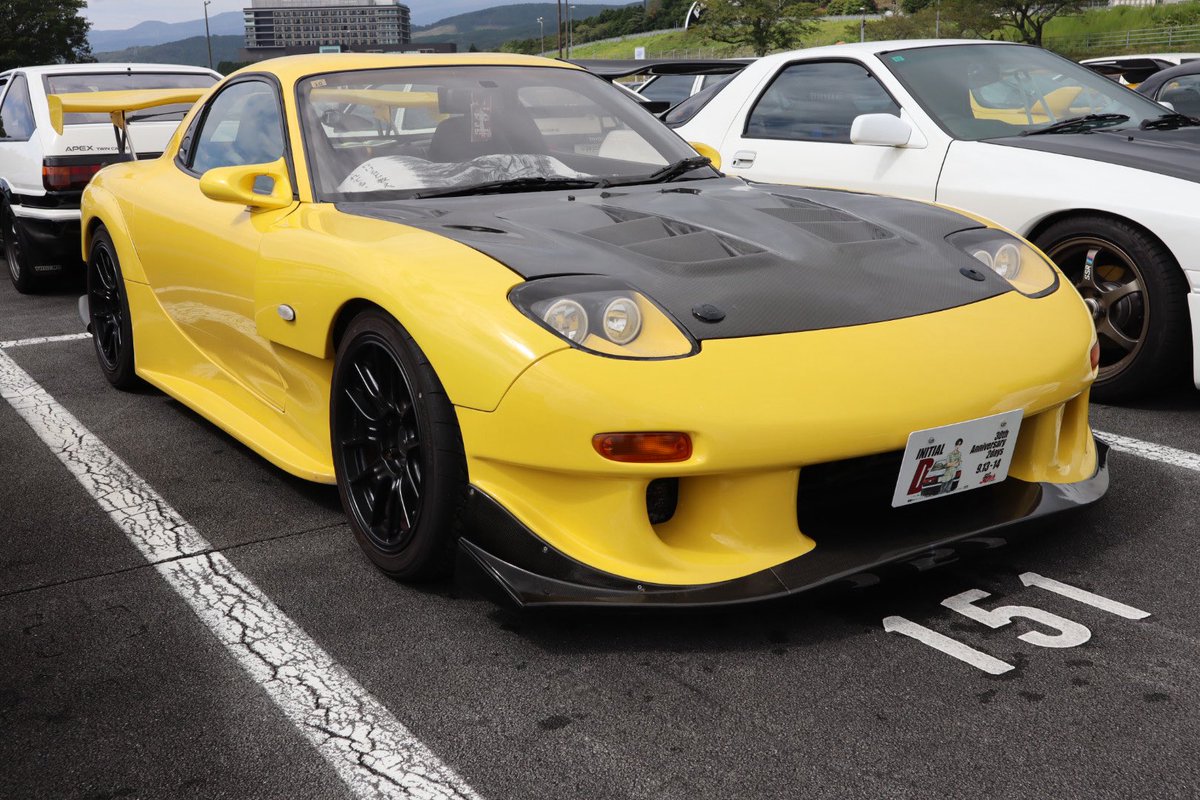 RX7thTrigger's tweet photo. 来年に期待することは頭文字Dの31周年イベントですね🫡 https://t.co/sFmgqsym1f