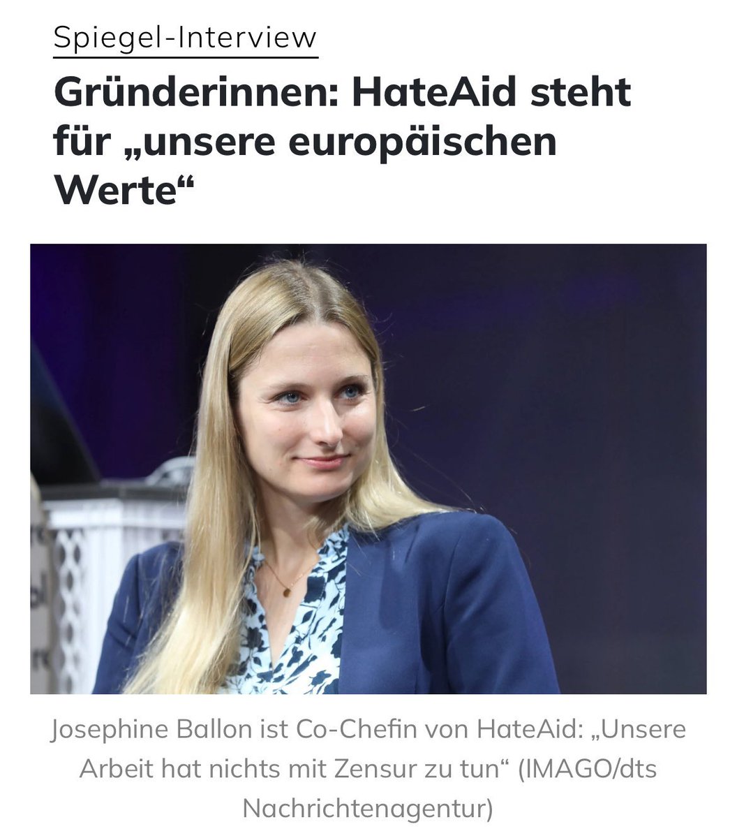 Also meine Werte vertritt sie nicht!
Ich stehe nicht auf Petzen und glaube an unsere Gesetze.