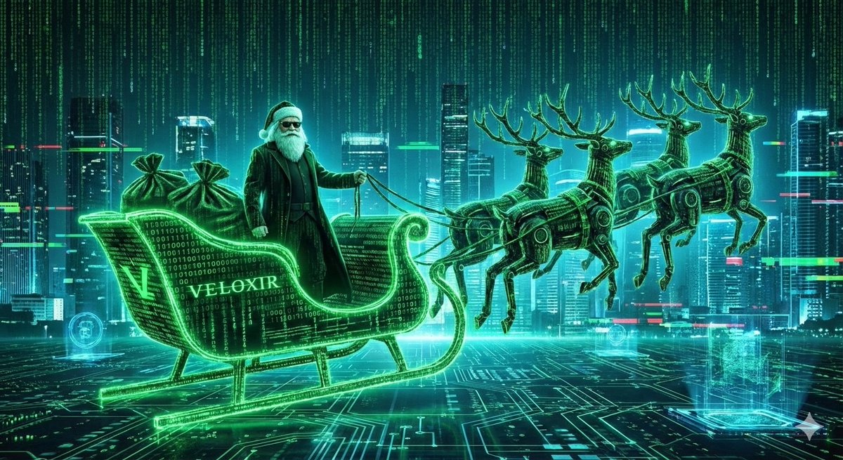 VeloxirAiChain's tweet photo. ๐๐
When Santa enters the Matrixโฆ
The future doesnโt wait โ it accelerates.
๐ทโจ Veloxir is being built.
A new blockchain.
โก Veloxir is coming.
#Veloxir #Blockchain #Crypto #Web3##NewBlockchain #Decentralization #FutureIsNow #BuildInPublic #CryptoX #Layer1 #Innovation https://t.co/x3vhlqCKmE