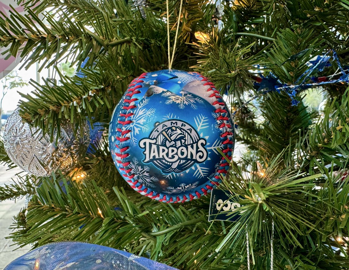 TampaTarpons's tweet image. From our Tarpons family to yours, Merry Christmas and Happy Holidays!🎄💙

#tampatarpons