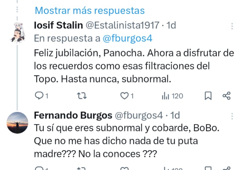 Se retira Fernando Burgos. Su estilo siempre me pareció violento y macarra. Se va por la puerta grande.