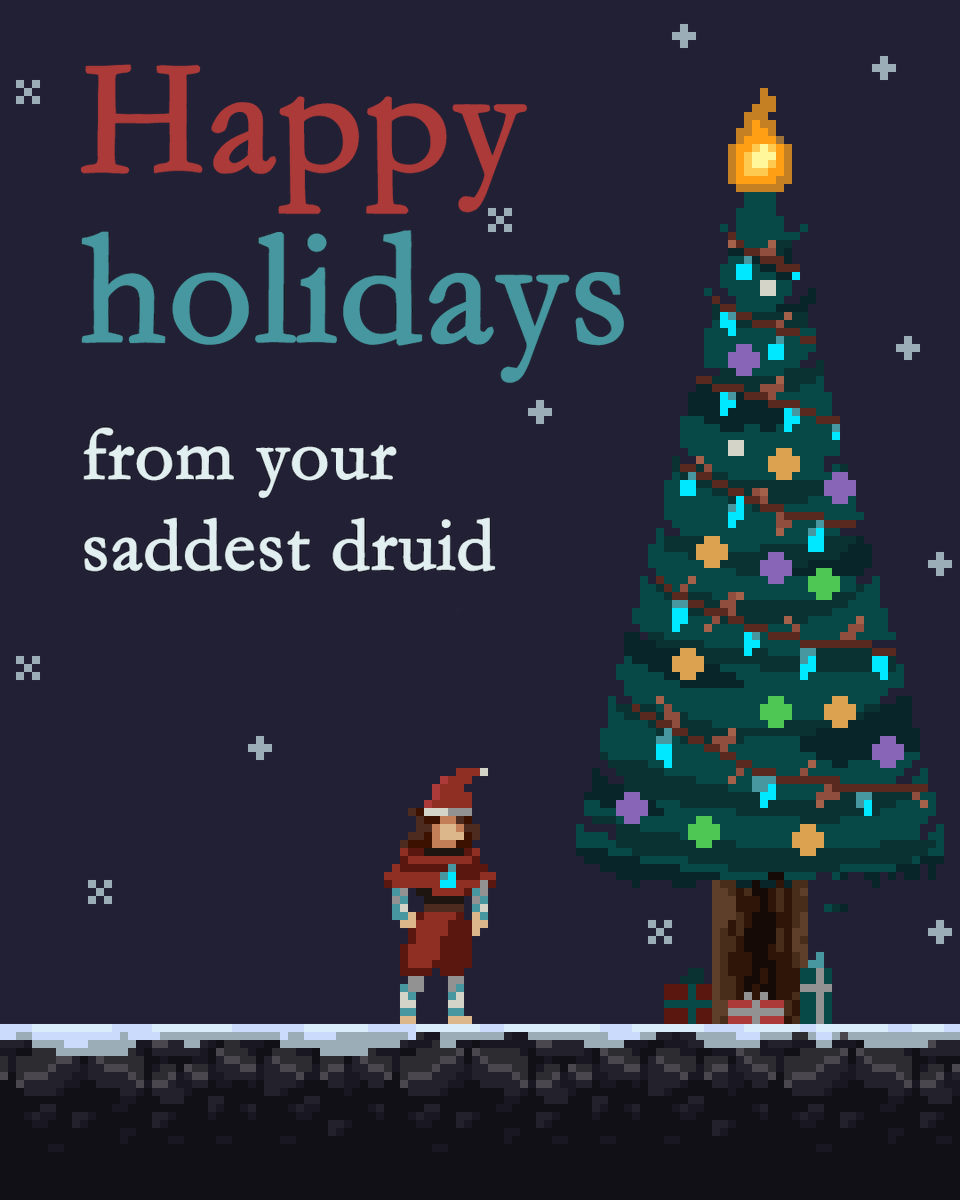 TPunchStudio's tweet photo. Merry Christmas everyone! 
#indiegame https://t.co/sqO0brHpiC