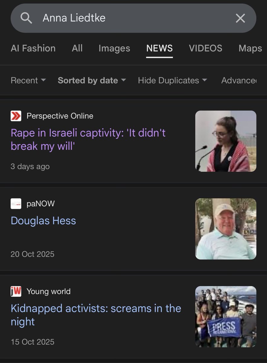 BasharZapen's tweet image. It’s been over 5 days since her speech, and only one German outlet reported that Anna Liedtke, a German journalist, was raped by Israeli forces.