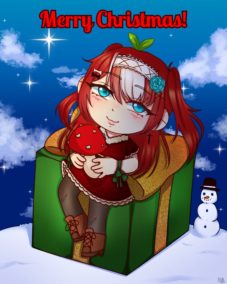 AyaVT_'s tweet image. Hola mis setitas!!!🍄

Os deseo una muy feliz navidad, muchas gracias por todo el cariño que me habéis dado durante este año ❤️

Os quiero muchísimo y espero seguir compartiendo con vosotros el año que viene también💕

#Vtubers #art