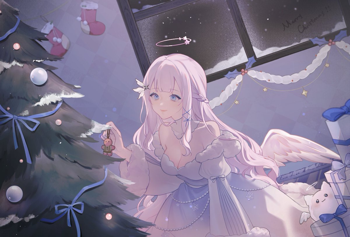 SeinaAmau's tweet photo. Merry Christmas!🎄🎁
Wishing you a warm and cozy holiday surrounded by your loved ones~!

🎨#slipper0423     
✧⊹✧⊹✧    
#drawseina https://t.co/mcY4e2WIpm