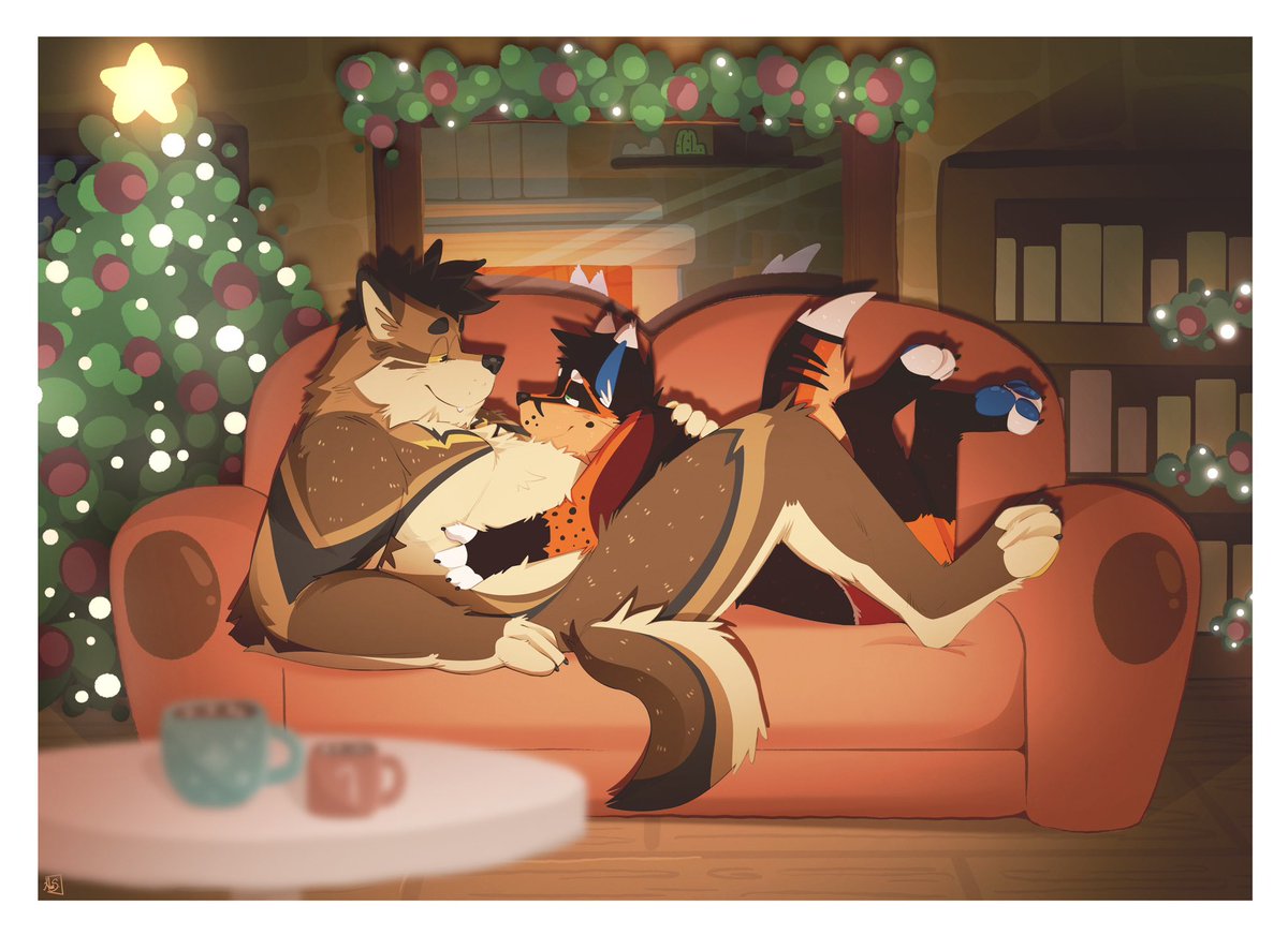 He’s my perfect little Christmas present! 🎁 
Happy Anniversary, my love!
🦊 🎁: <a href="/ArchieFox_/">Archie 🦊🎄❄️</a> 
🎨: <a href="/ItsmeSadaxiS/">SadaxiS 🅰️</a>