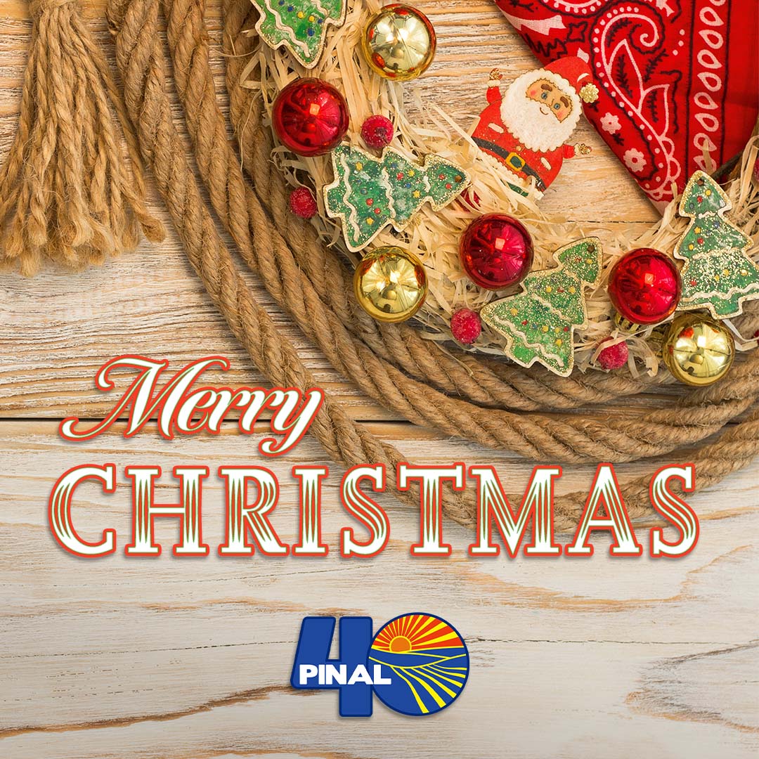 We at Pinal 40 would like to wish everyone a merry Christmas! 🎄⛄