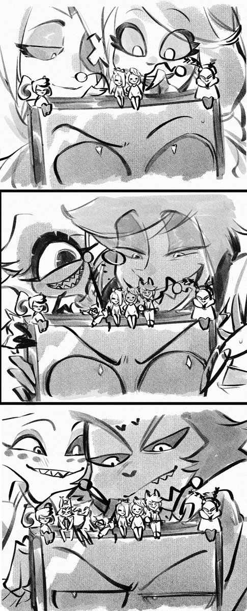 syuuya_king's tweet photo. Xmas🎄🎄

#HazbinHotelFanart https://t.co/dKdAOls1UN