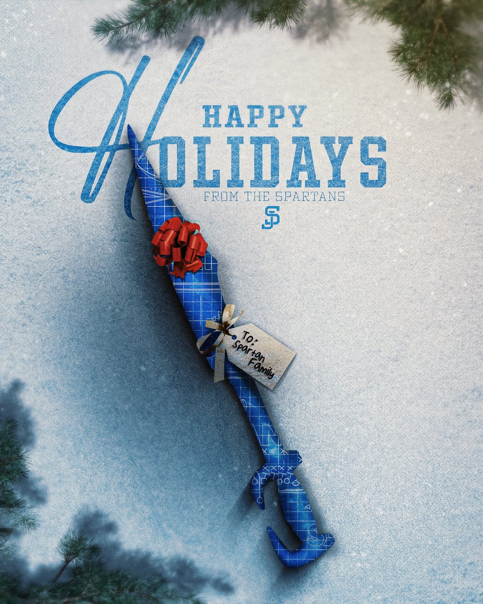 SanJoseStateFB's tweet photo. Happy Holidays, Spartan Nation ⚔️

#ThisIsSparta | #AllSpartans https://t.co/xPCyRLqeMO
