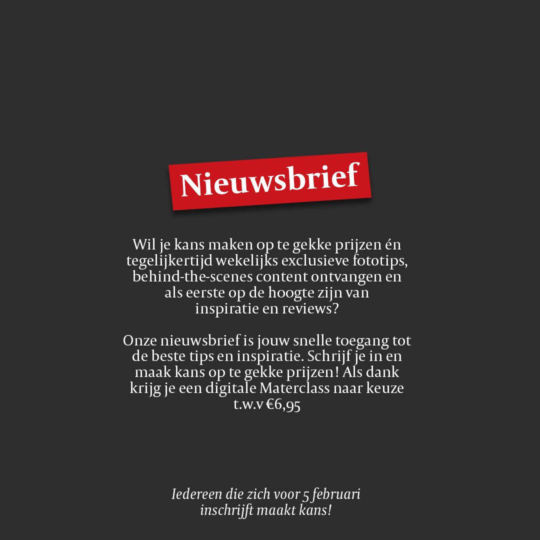 💌 Schrijf je in voor onze nieuwsbrief &amp; vergroot je winkansen! 🎁 Win een Polaroid Flip of PMI SmokeNinja Pro Hazer Kit + ontvang een digitale Masterclass t.w.v. €6,95 📖 ⏰ Deadline: 5 feb! 

👉Schrijf je nu in:mailing.clipboardmedia.nl/mailcamp/subsc…

#digifotopro #winactie #giveaway
