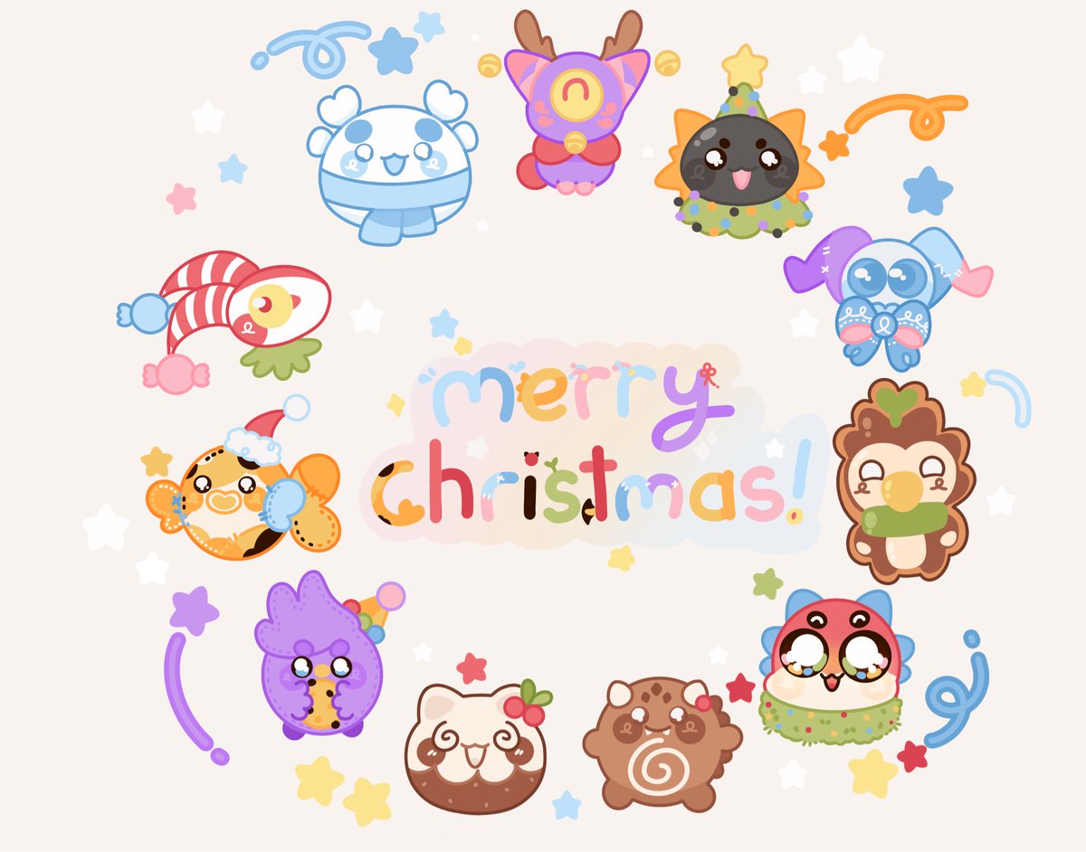 spacedoutpup's tweet image. ✨ ⭐ merry christmas to our favourite shiny stars!! ⭐ ✨ 
thank you for making the year so much fun!! 

#Bettelful #Artxel #Artavio #GBArt #CrimzonMuze #JurasickArt #FlayonsCrayons #PIHAKKASSO #JosuijiArt #WorkofAlt #holoTEMPUS #holoARMIS