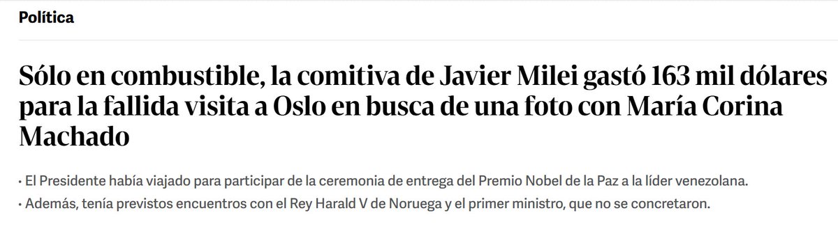 Se acuerdan la epoca en que Milei se hacia el austero viajando a Mar del Plata diciendo que el pagaba el aéreo? Parece que le agarro el gustito a usar los fondos publicos.