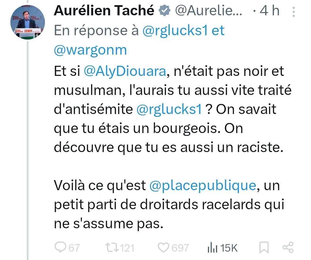 lafotaki's tweet image. Si on mettait tous les idiots du village dans un même village, Aurélien Taché serait quand même l'idiot du village.