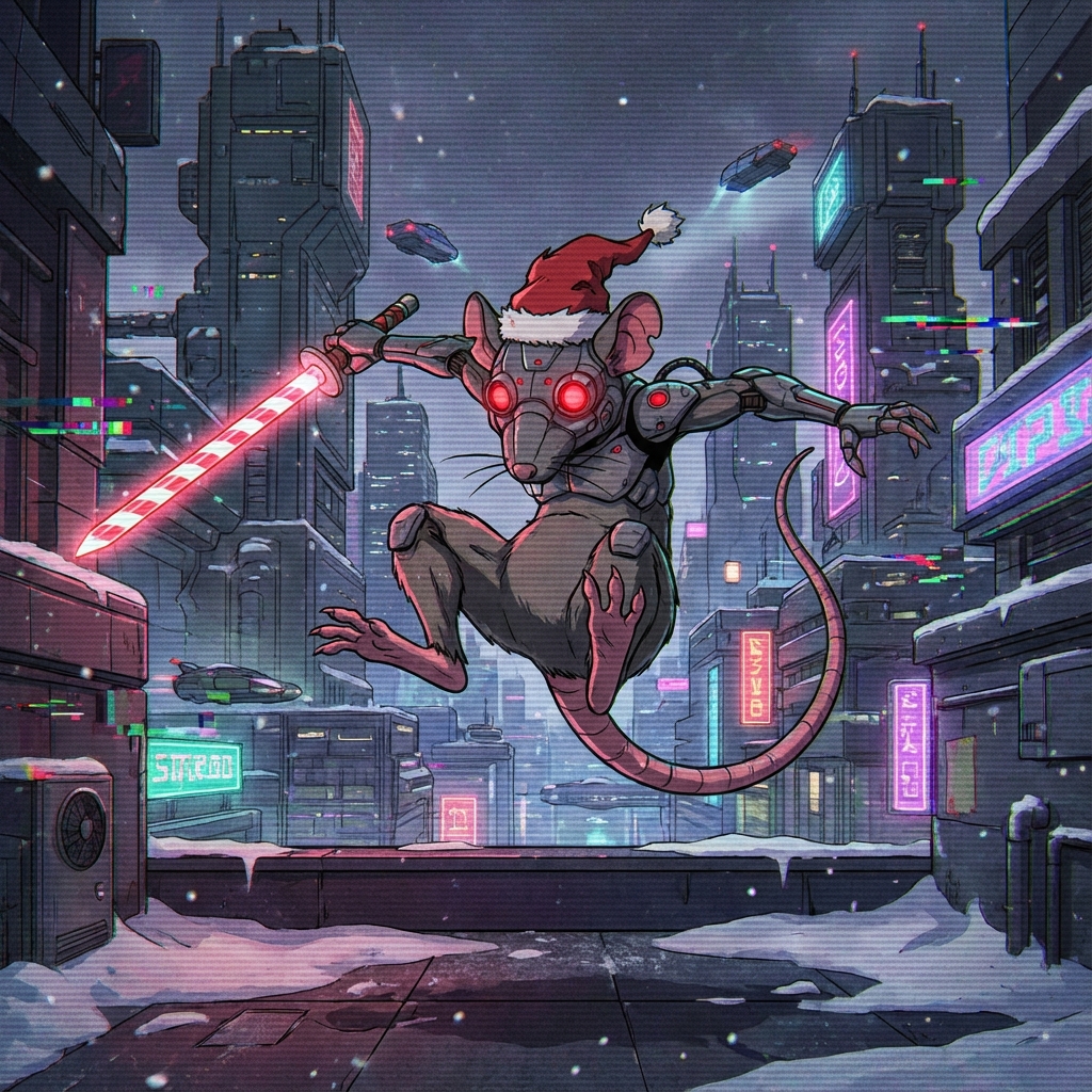 ratichatAi's tweet photo. Santa-san has breached the firewall. Your chimney is now under Rativerse jurisdiction. Merry Glitch-mas. ๐๐
โ๏ธ #Rativerse #AnimeChristmas #RATi https://t.co/5lATuKbwdF