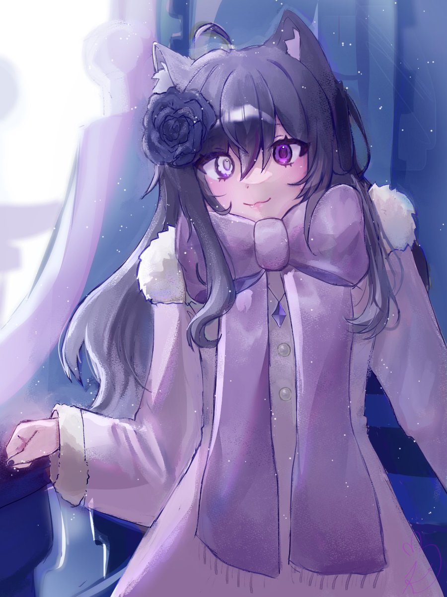 findingkale's tweet image. secret santa 🌸 #MerryChristmas #drawingart