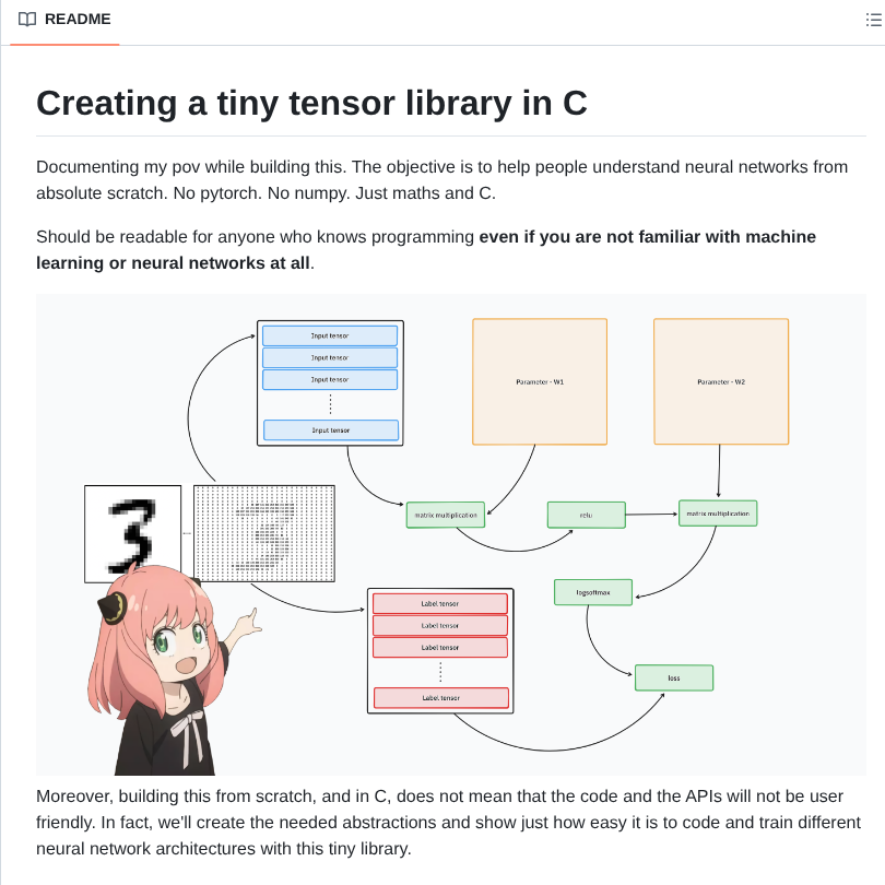 Neural network library in C from scratch

github.com/apoorvnandan/t…
