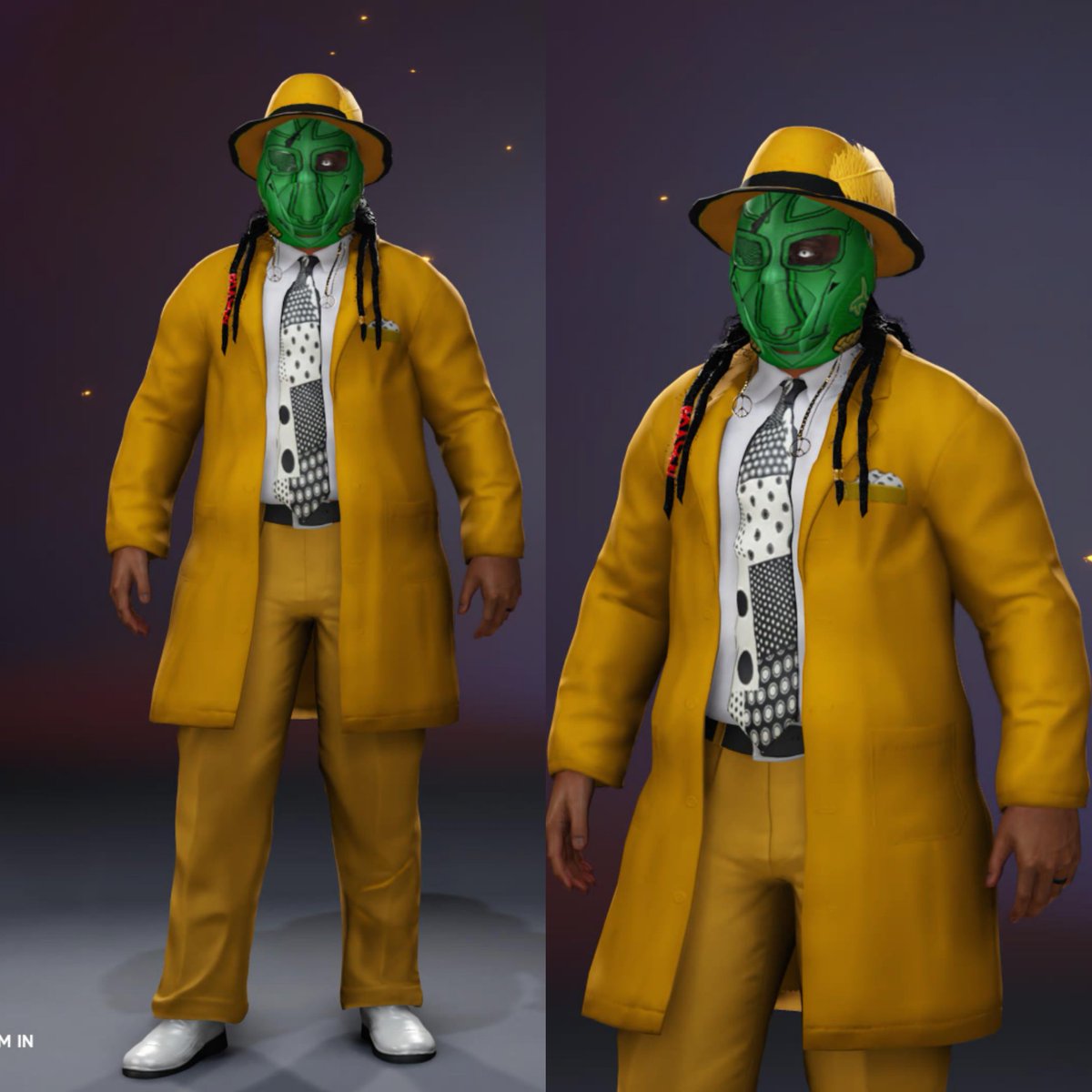 mackonslaught's tweet image. P-A-R-T-WHY ?! BECAUSE I GOTTA !!

Merry Christmas everyone !!

More images in the comments

#WWE2K #WWE2K25 #CAW #CAWMUNITY #TheMask #MackOnslaught
