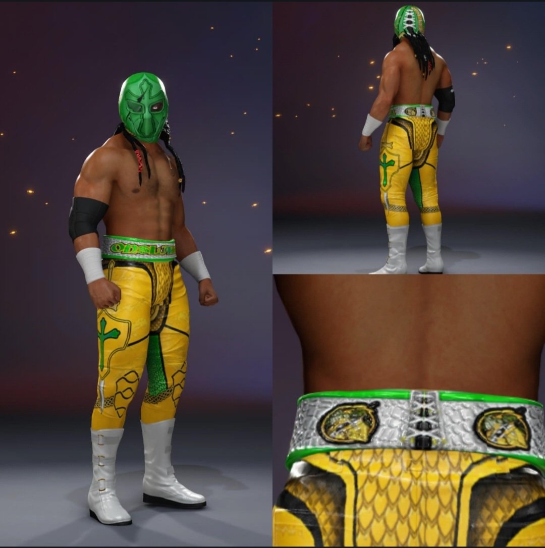 mackonslaught's tweet image. P-A-R-T-WHY ?! BECAUSE I GOTTA !!

Merry Christmas everyone !!

More images in the comments

#WWE2K #WWE2K25 #CAW #CAWMUNITY #TheMask #MackOnslaught