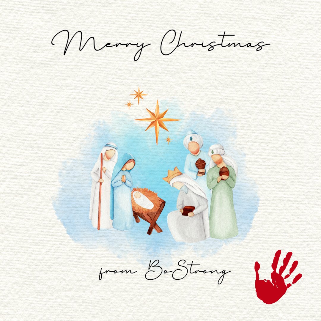 BoStrongFdn's tweet image. 🎄✨ Merry Christmas from all of us at BoStrong! May your holiday be filled with love, joy, and moments of peace. 💛 

This season, we remember families facing cancer and stand with them in hope, healing, and togetherness. 🌿

#MerryChristmas #BoStrongFoundation