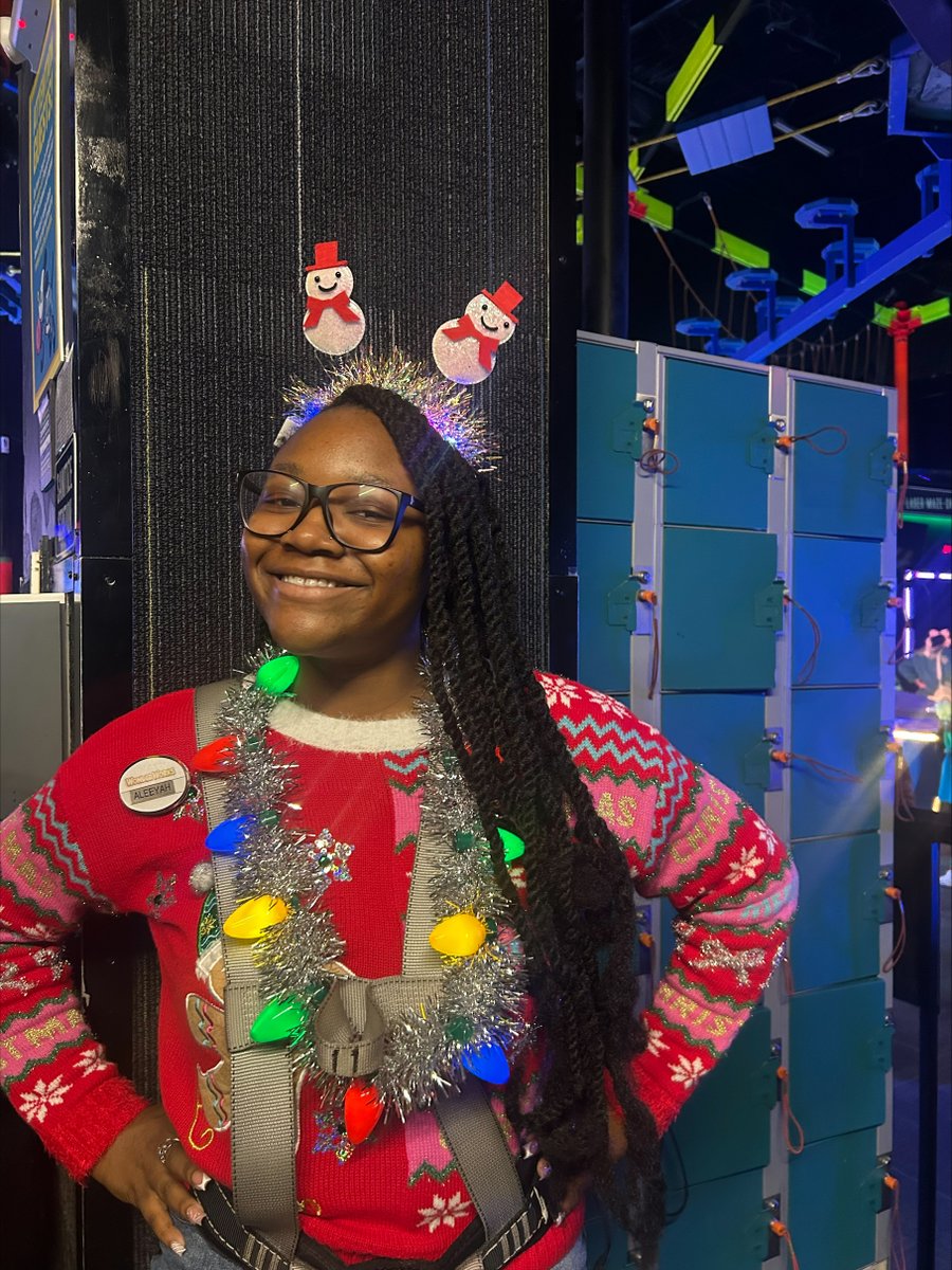 Christmas cheer was everywhere as our team showed up in their