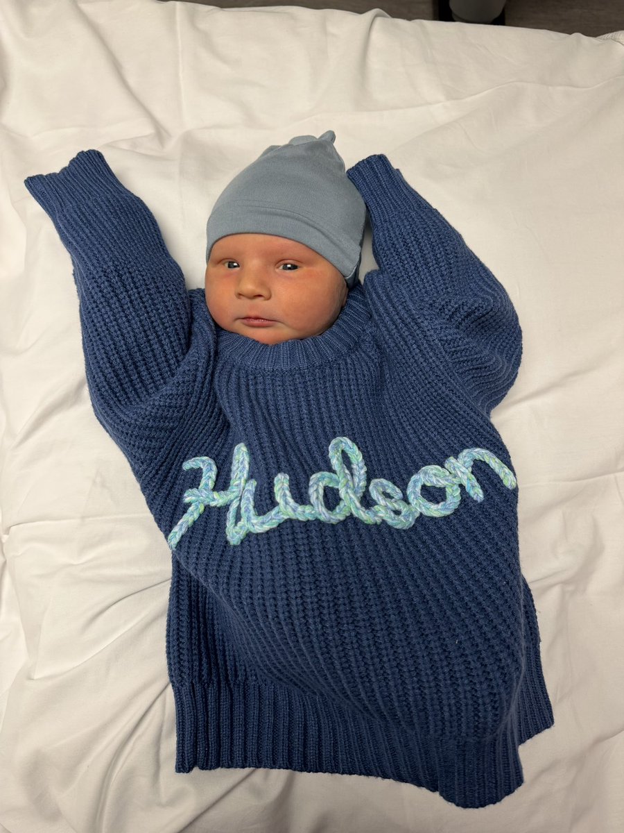 SteveO_Williams's tweet photo. Christmas looks a little different this year. 

Hudson Brooks Williams — 12/18/2025

Welcome to the team, (not so) little guy. https://t.co/RPamrLaXGC