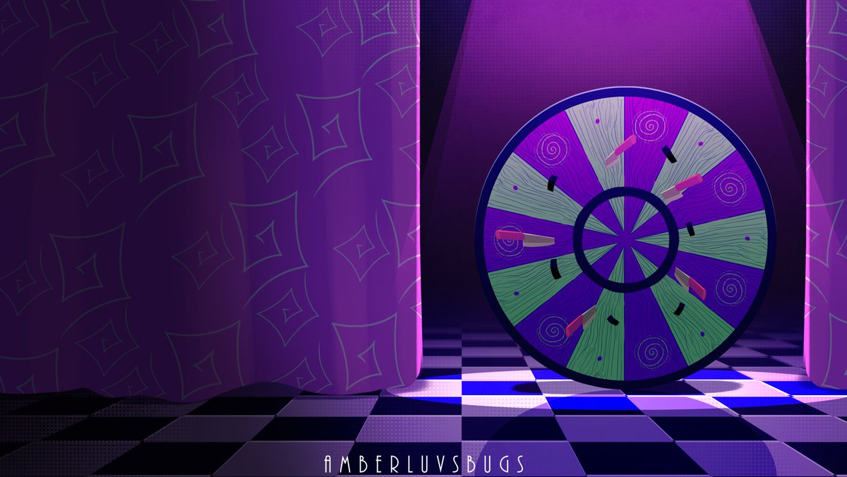 amberluvsbugs's tweet image. Some background work I did for @thekittensneeze 's 'A Lil Bit Bad' music vid!
#TADC #nerdcore #backgroundwork #surrealism