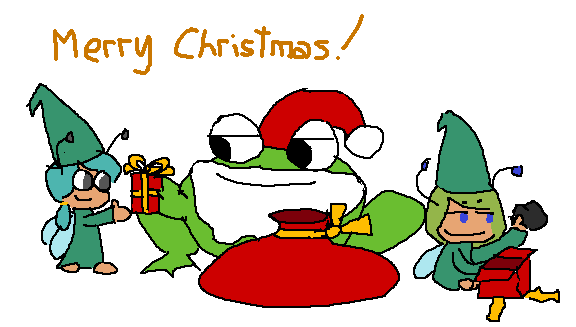 Merry christmas everyone! Announcements coming later in the week. 

Im travelling at the moment, so please accept this mouse drawing.