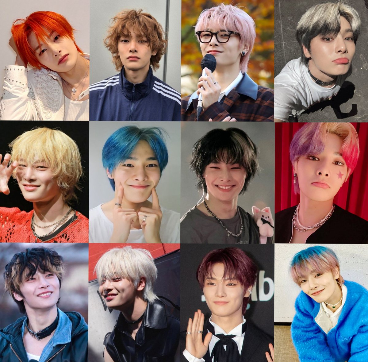 top_ayen's tweet image. it’s crazy how every single hair color suits him perfectly...