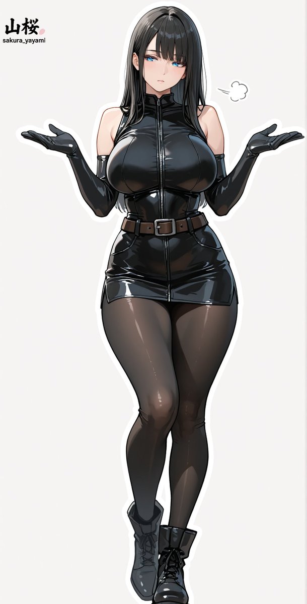 おはようございます🌸 💢☹️=3 *SFW Illustration*