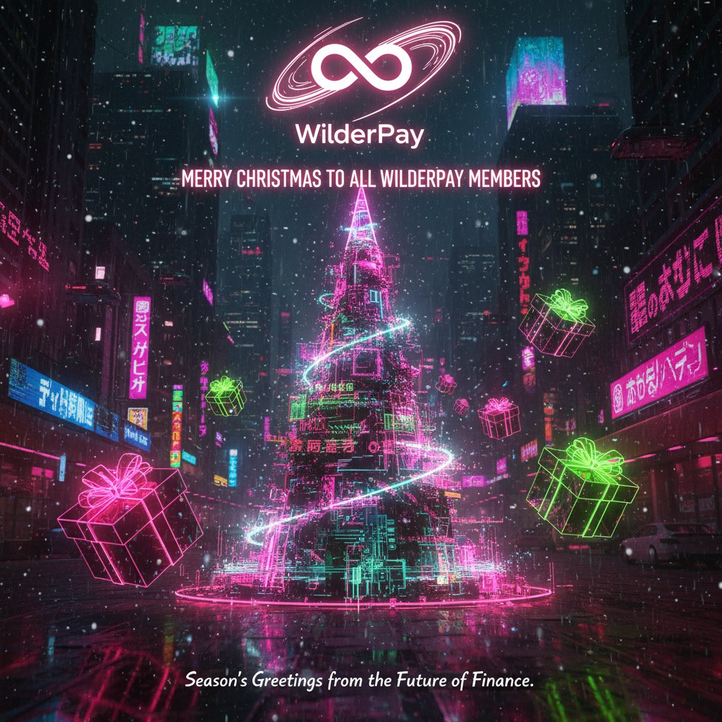 Wilder_Pay's tweet photo. 🎄✨ Merry Christmas to All WilderPay Members ✨🎄
Sending warm holiday wishes from the future of finance to the entire WilderPay community.

May this festive season bring new energy, limitless opportunities, and smarter digital transactions 🚀 https://t.co/KIcbDbg439