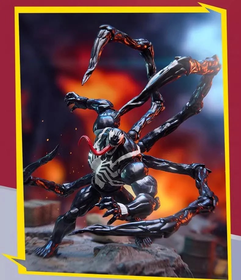 Some more promo shots and the box for the Marvel Rivals Venom