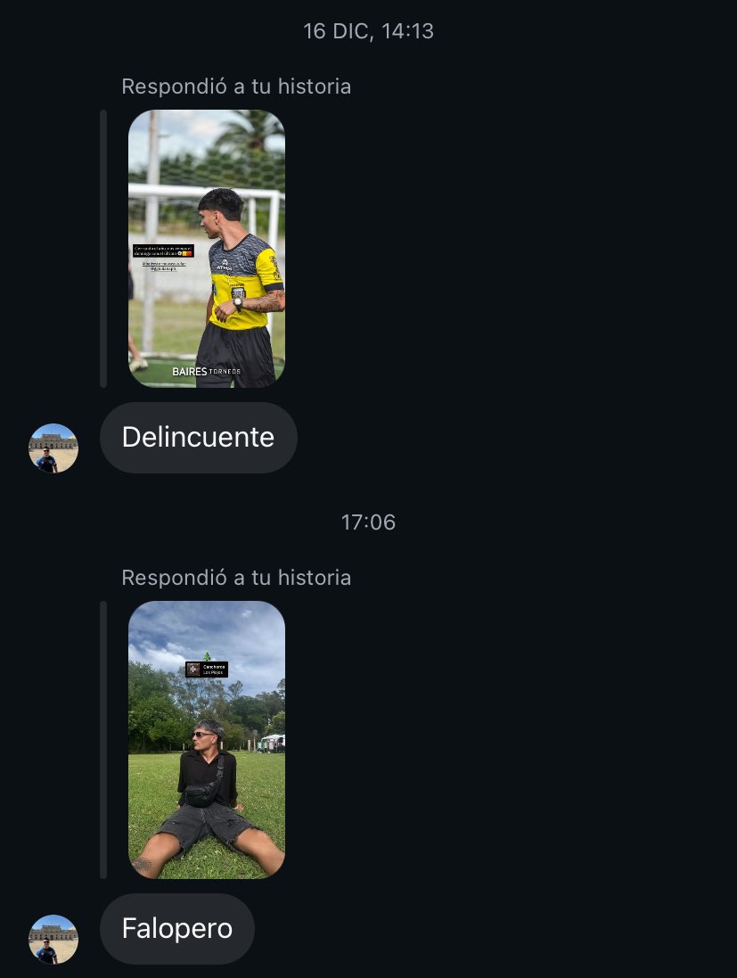 Las pibas: ay no se quien me respondió la historia tengo como 70 respuestas y 400 likes 

Las respuestas de mis amigos ❤️