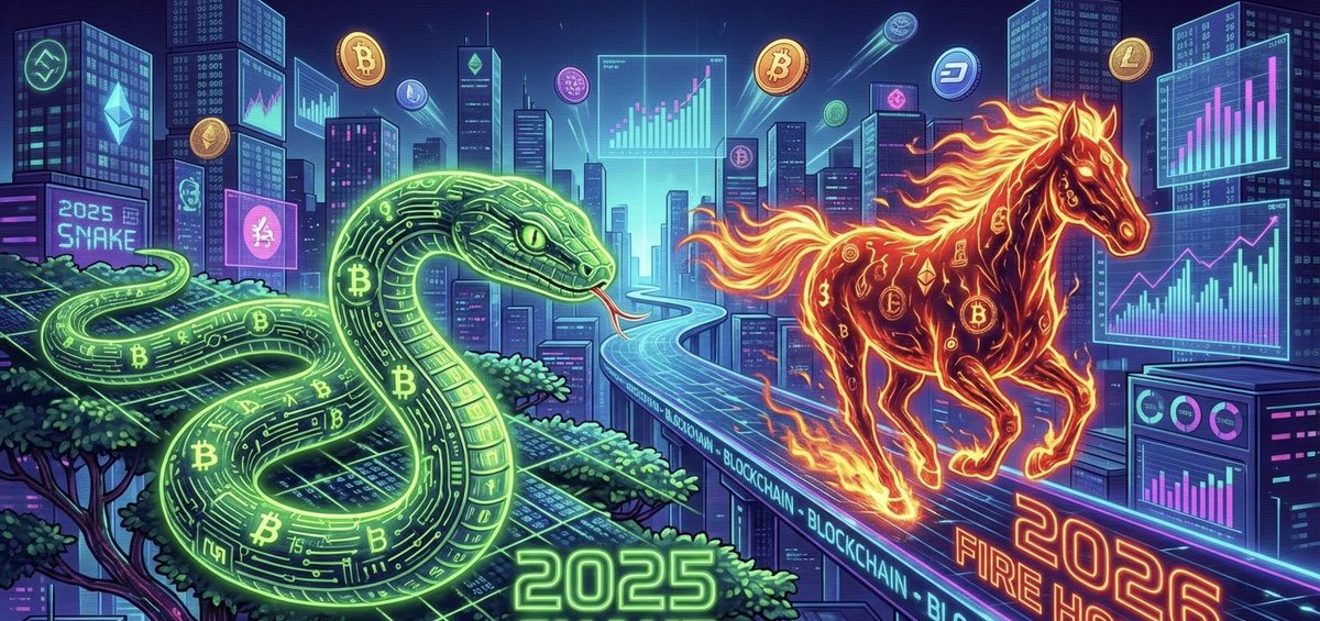 Vodka1200's tweet photo. Merry Christmas, crypto community! 🎄✨
The Green Snake 🐍 hands over to the Fire Horse 🔥🐎.
New year — new speed, new volatility, new opportunities 🚀

#MerryChristmas 🎁 #Binance #CryptoFuture https://t.co/xg4fLkun0D