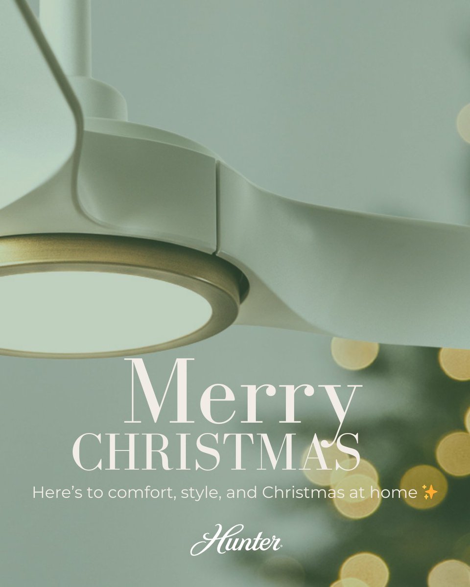 Hunter Fan Company tweet media