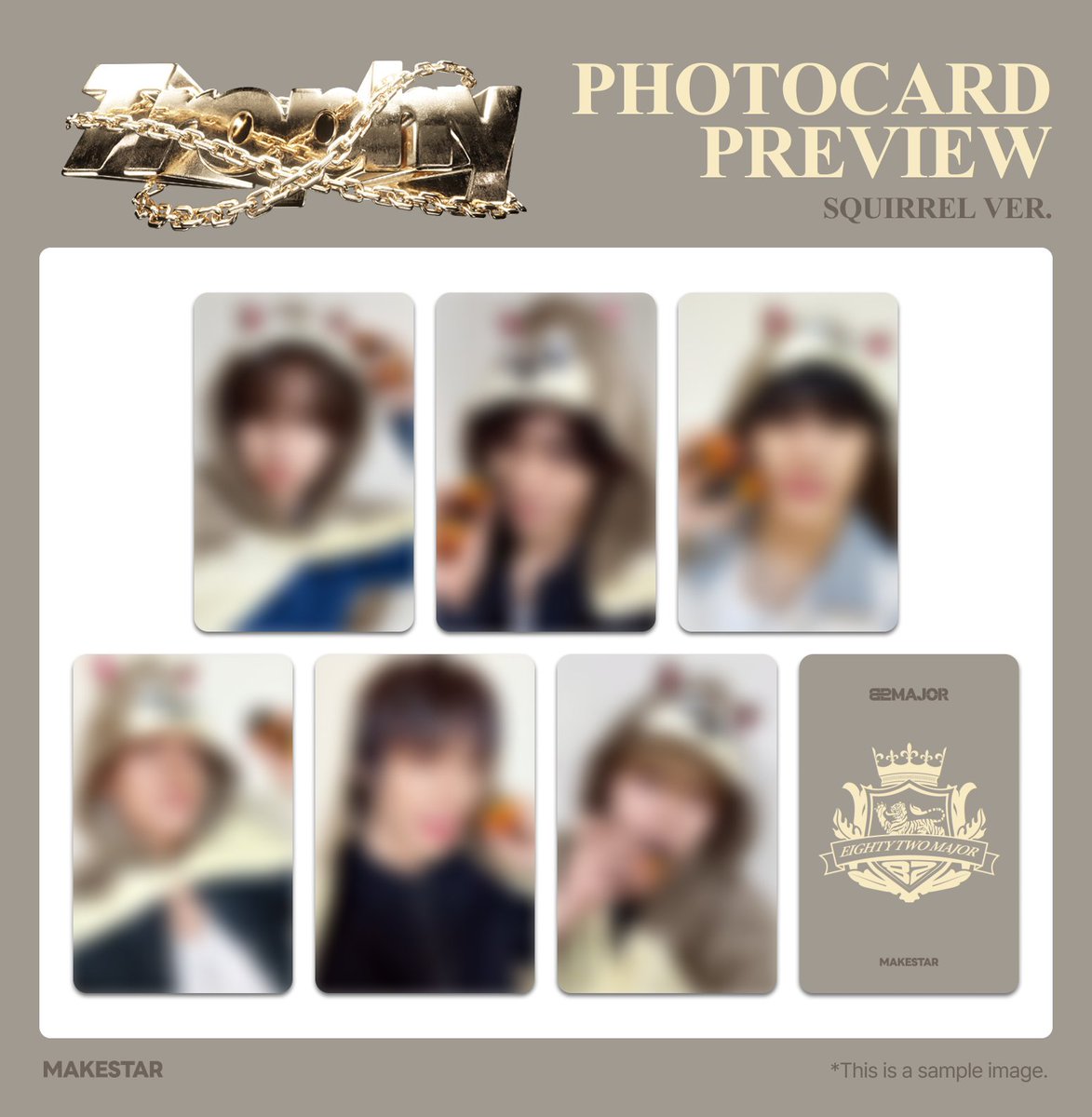 韓国対面サイン会＆ヨントン] #82MAJOR 4TH MINI ALBUM [Trophy