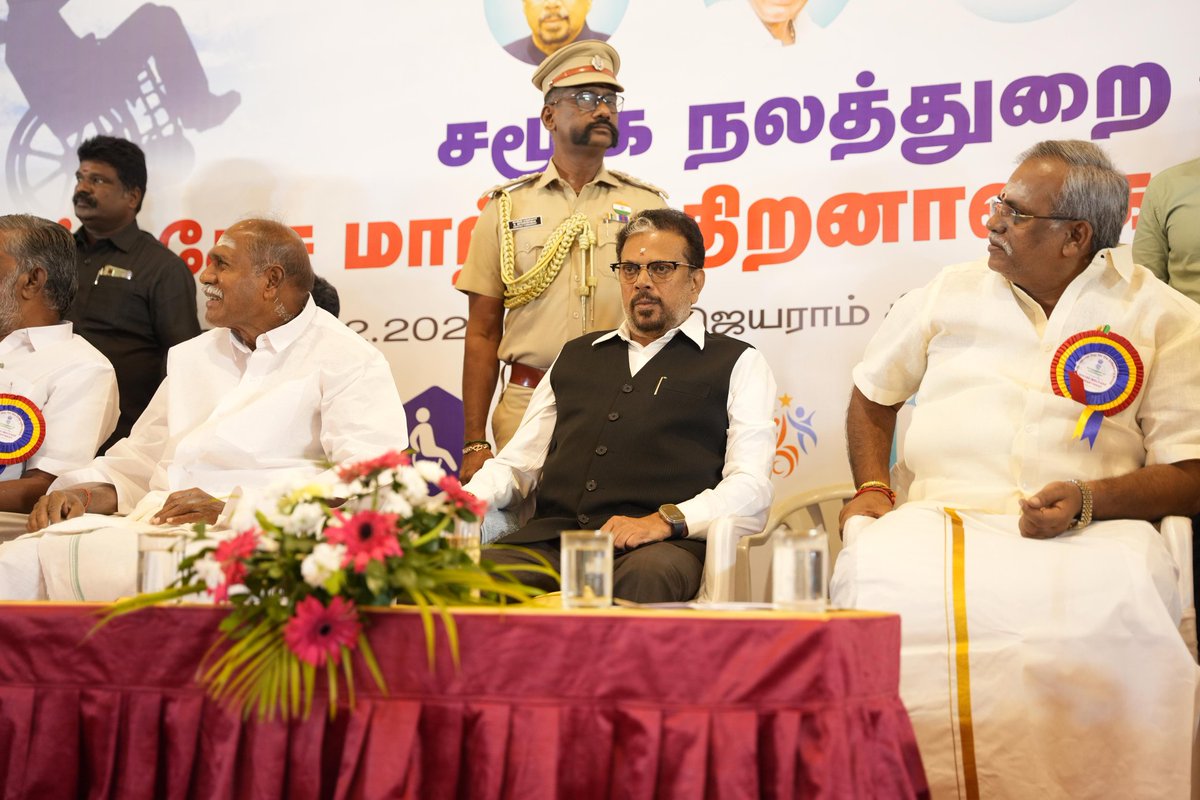 LGov_Puducherry's tweet image. Distributed #welfare assistance at International Day of Persons with #Disabilities function, reaffirming nation’s commitment to inclusion &amp;amp; empowerment. Stressed collective efforts to ensure a barrier-free society for all.
@rashtrapatibhvn @narendramodi @PIB_India @socialpwds