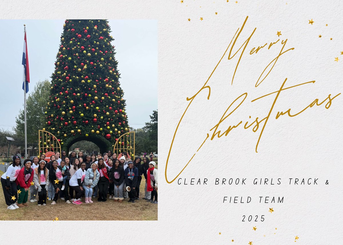 Merry Christmas! 🎄 <a href="/ClearBrookHS/">Clear Brook HS</a> <a href="/CCISDAthletics/">CCISD Athletics</a>